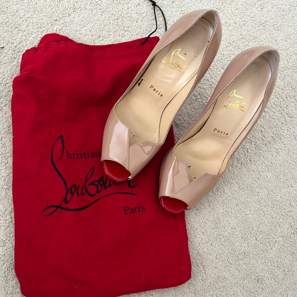 Christian Louboutin pattern leather